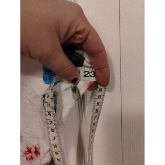 Adora floral and stripe color block top - Picture 3 of 6